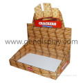 POS Supermarket Cardboard Counter Biscuit Display Stand (GEN-FD204)